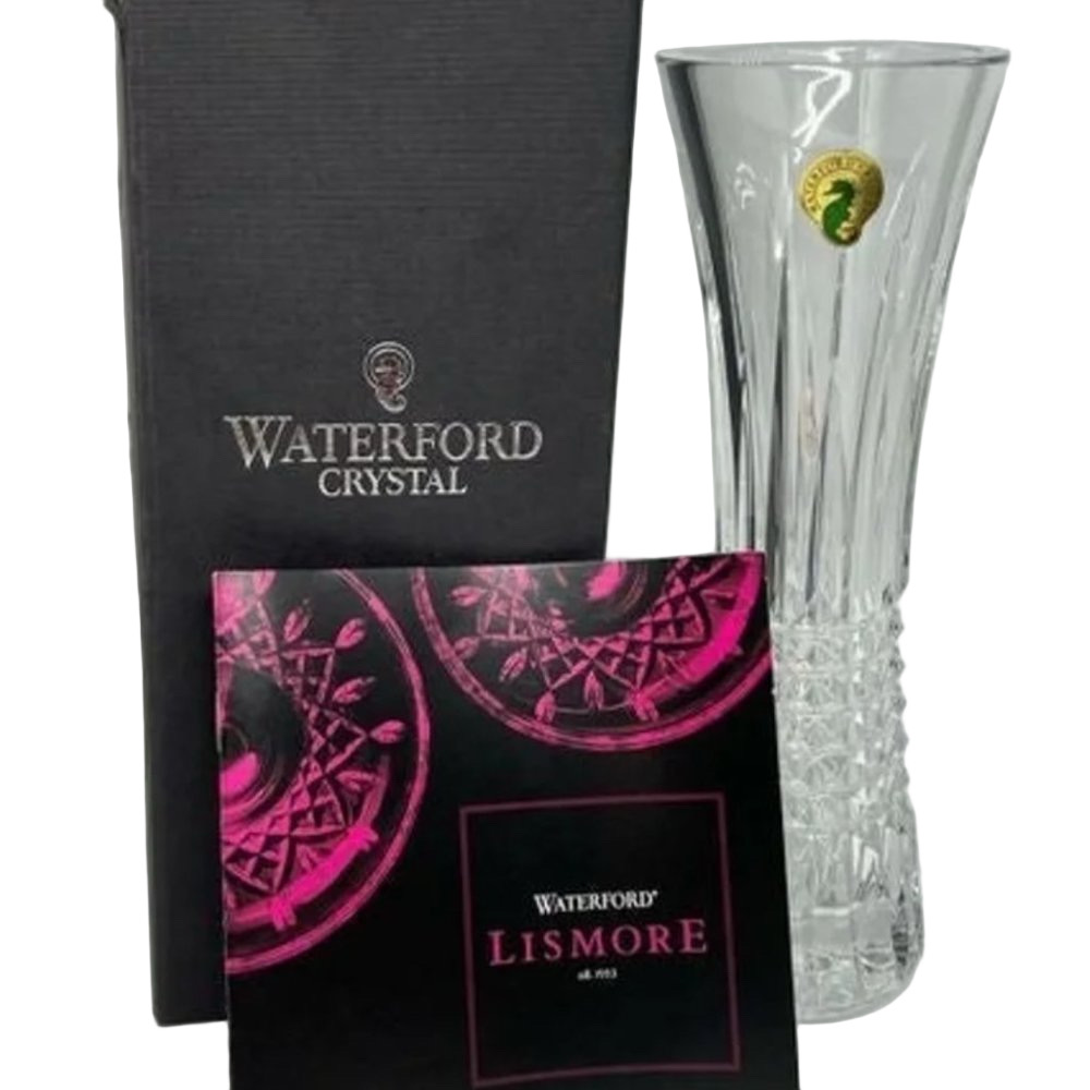 NWT Waterford Crystal Lismore Diamond Bud Vase